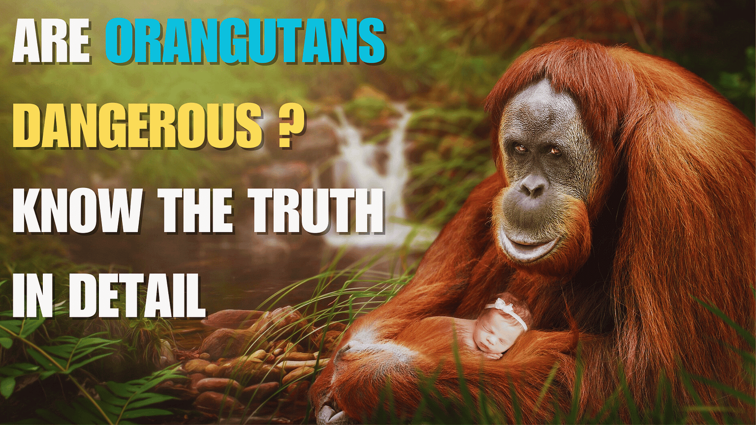 Are Orangutans Dangerous for Humans? Know the Truth